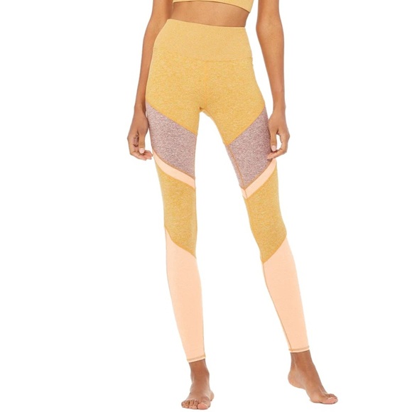 ALO Yoga Pants - ALO Yoga Alosoft High Waist Sheila Legging - XS